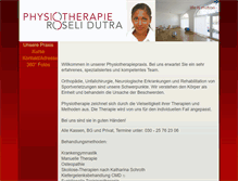 Tablet Screenshot of physio-berlin.biz